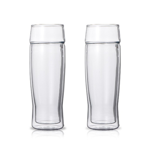 내열 이중유리 맥주잔 500ml