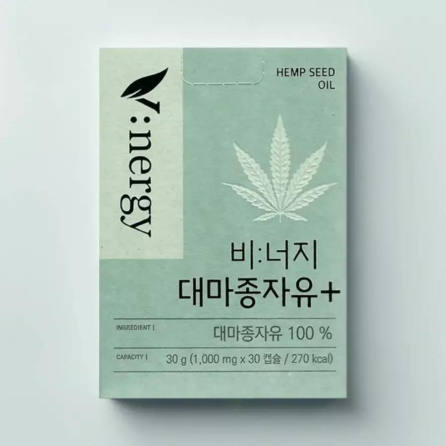알피바이오 휴럼 비너지 대마종자유 플러스 30캡슐 (11개)_이미지
