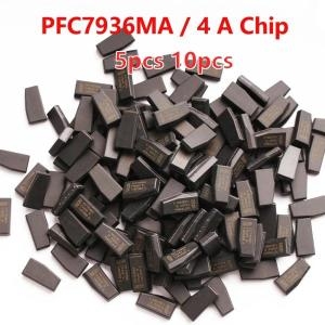 빈 자동차 키 카본 AES 트랜스폰더 칩 르노 다시아 먼지털이 닛산 현대 피아트용 4A 히택 PCF7939M_이미지
