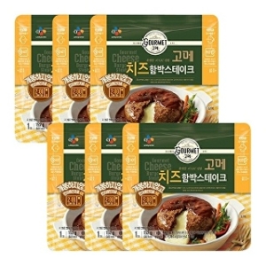 CJ제일제당 고메 치즈 함박스테이크 152g (6개)
