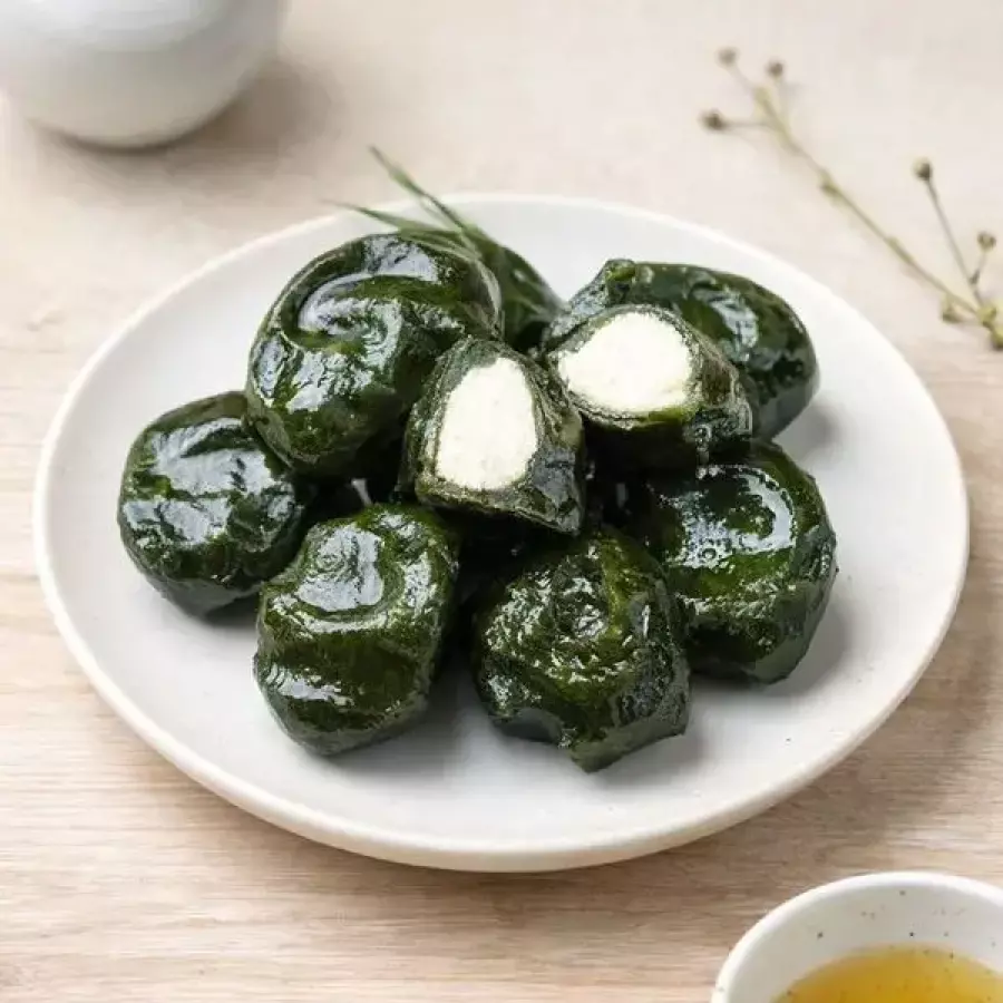맛담은 서천 한산 모시 동부 송편 400g (3개)_이미지