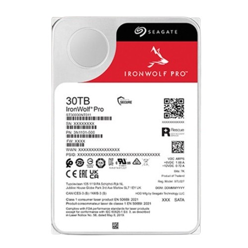 Seagate IronWolf Pro 패키지 7200/512M ST30000NT011 (5x30TB)_이미지