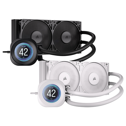 CORSAIR NAUTILUS 240 RS LCD (화이트)_이미지