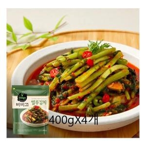 CJ제일제당 비비고 열무김치 400g (4개)_이미지