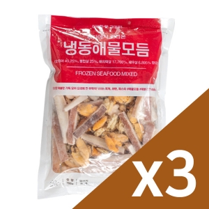 자연맛남 손질 해물모듬 700g (3개)