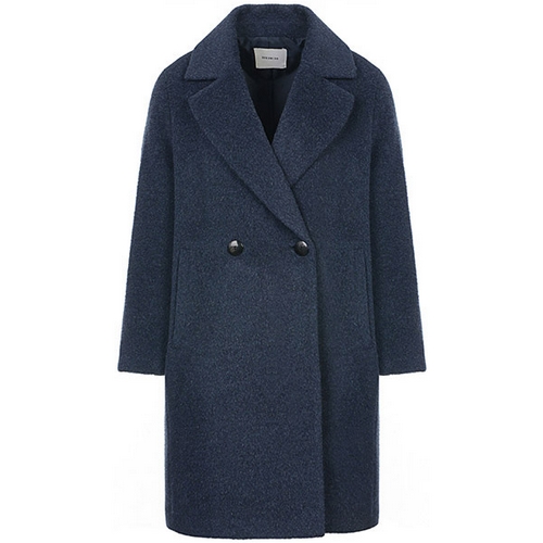 인동에프엔 쉬즈미스 알파카 블렌드 더블 버튼 코트 SWWCTJ41440