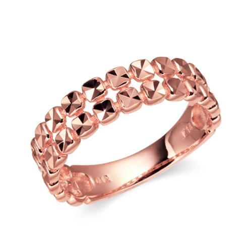 KT알파 쇼핑 온라인 14K 사각 오벌 컷팅 두줄 반지 NPR39618 일상이 알파가 되다 KT알파 쇼핑