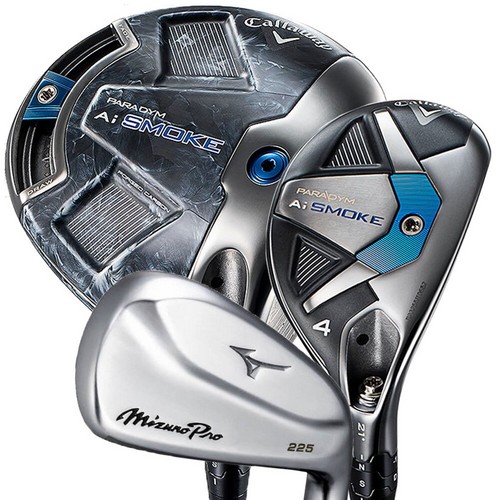 캘러웨이 패러다임 Ai 스모크 맥스 / 미즈노 프로 225 조합 풀세트 (10개 스틸 병행)