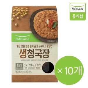 풀무원 생 청국장 190g 10개_이미지