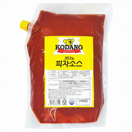 조흥 코다노 피자소스 2kg (1개)