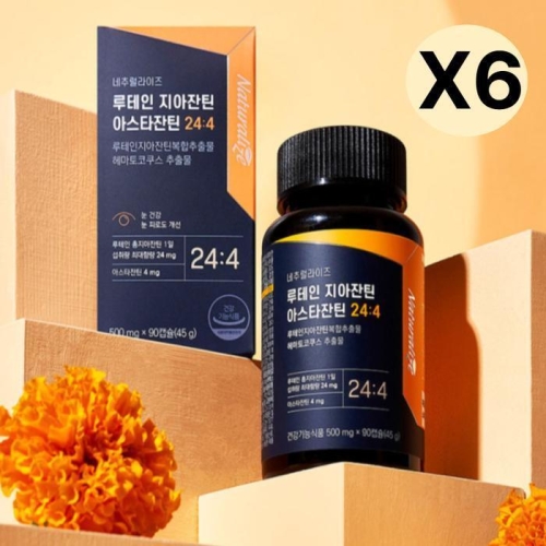 네추럴라이즈 루테인 지아잔틴 아스타잔틴 24:4 90정 (6개)_이미지