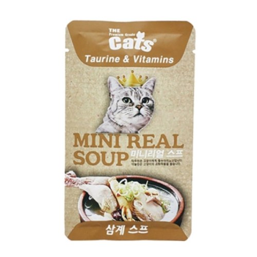 더캣츠 미니리얼 삼계스프 40g (20개)_이미지