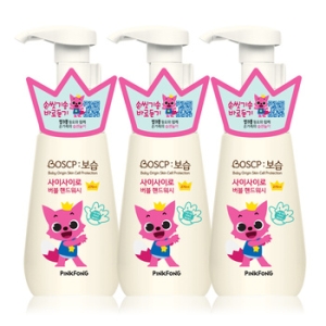  베비언스 핑크퐁 버블 핸드워시 파우더향 270ml [3개]