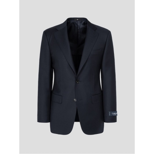 남성 GUABELLO 에센셜 솔리드 수트 재킷 네이비_GA6101X03R