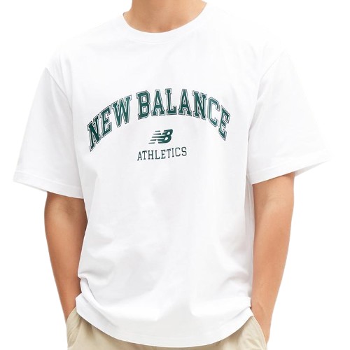 뉴발란스 에센셜 아치로고 반팔티 NBNEE21043_이미지