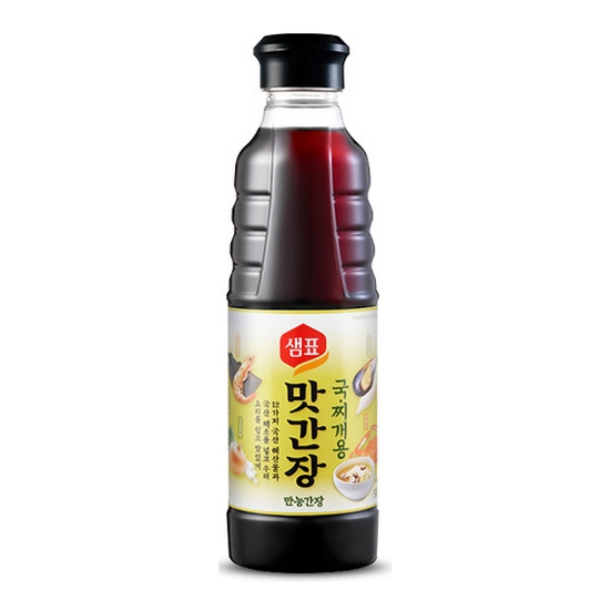 샘표식품 맛간장 국찌개용 500ml (1개)_이미지