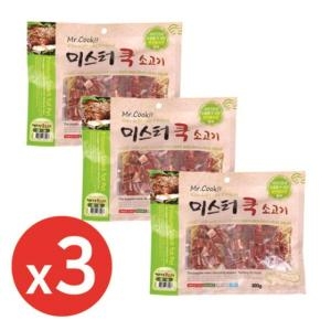 피에스코리아 미스터 쿡 소고기 큐브 300g (3개)_이미지