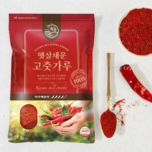채운영농조합 햇빛고을 고춧가루 김장용 아주매운맛 500g