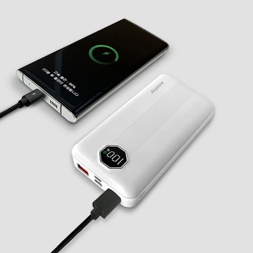 �󵵾��̾�Ƽ ANYZONE PD 22.5W �������͸� 1260110/1S2P 20000mAh