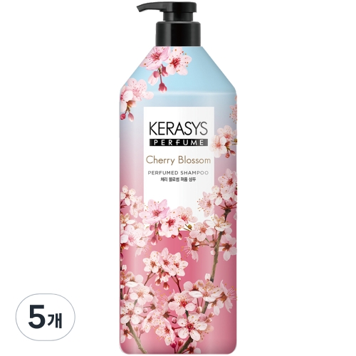 케라시스 체리블라썸 퍼퓸 샴푸 1000ml (5개)_이미지