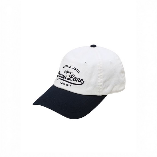 헤지스골프 로고자수 면 볼캡 HZHE6E102N2_이미지