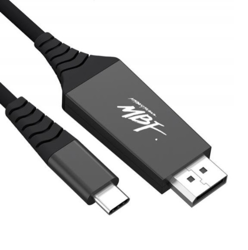 엠비에프 Type C to DisplayPort 변환 케이블 (MBF-CDP0360, 3m)