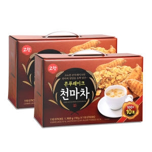 고려인삼제품공사 고향 콘푸레이크 천마차 110개입 (2개)