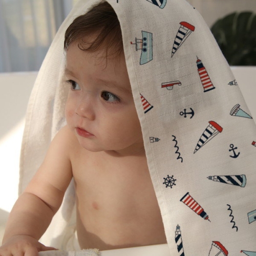 테리파머 육아필수템 토토리 양면 아기수건 1+1 애착수건 산후조리