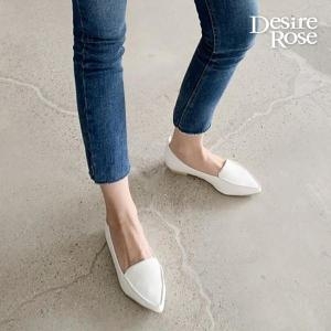  디자이어로즈 여성 레더 세모 모던한 플랫 로퍼 S10952779