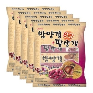연양갱 8팩 밤양갱+팥양갱 5번들 총40개
