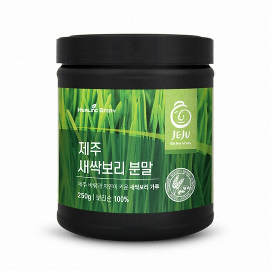 힐링스토리 제주 새싹보리 분말 250g (2개)_이미지