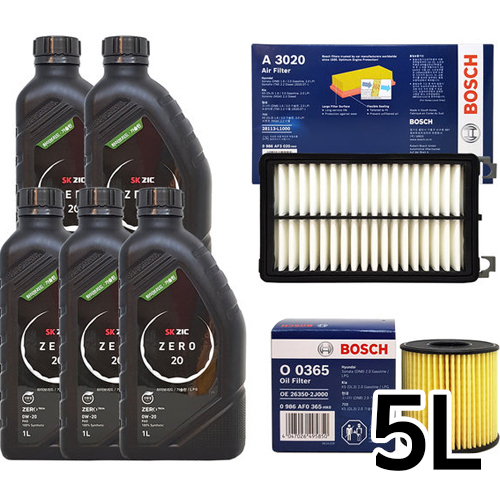 SK������ ��ũ ���� SP 0W20 + �������� �ŸDN8 2.0 ���ָ�