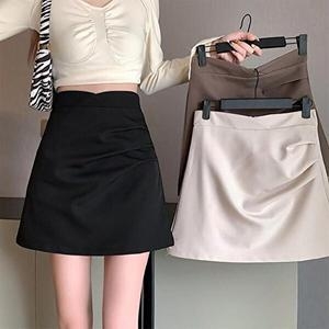 패션 JHQSXDCL_51IB 옆라인 셔링 속바지 짧은 스커트 URK315 여