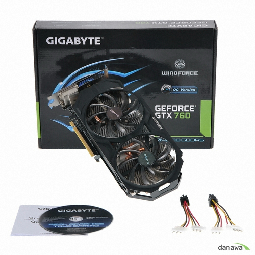 GIGABYTE 지포스 GTX760 UDV OC D5 2GB WINDFORCE 2X_이미지