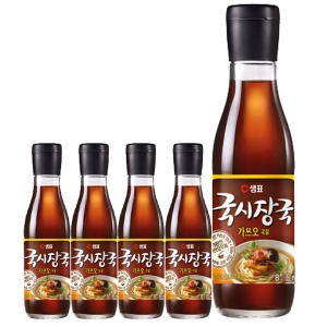 샘표 국시장국 가쓰오 350ml (5개)_이미지