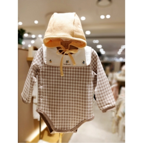 밍크뮤 10 가을신상 BE 프롯 체크세트 바디슈트HK 35A7004009