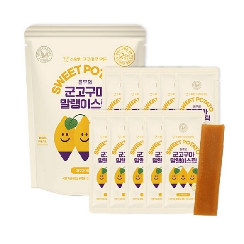 윤후의 군고구마말랭이스틱 10개입 220g