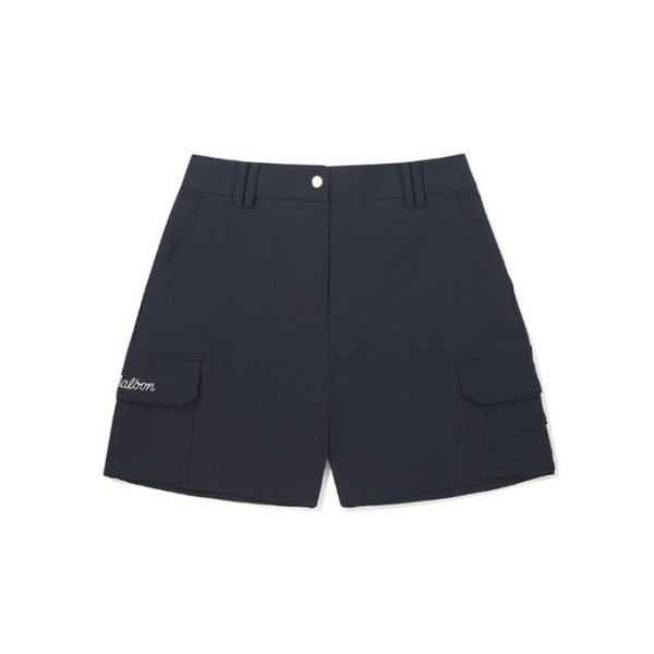 말본골프 반바지 우븐 카고 쇼츠 M6122PHP13NVY_이미지
