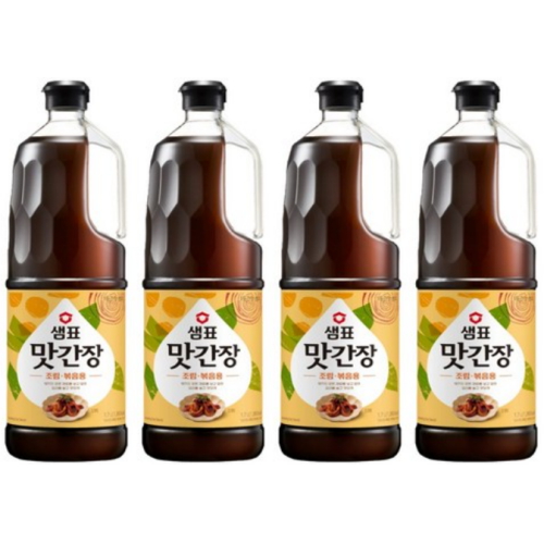 샘표 맛간장 조림볶음용 1.7L (4개)_이미지