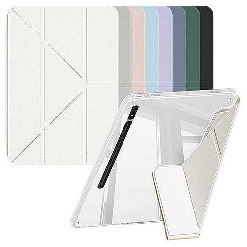 태블리스 갤럭시탭S8 플러스 세로 거치 트라이 커버 케이스