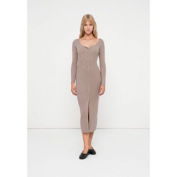 �ƺ�ũ�Һ� Fitch SWEETHEART BUTTON THROUGH DRESS Jumper dress beige 7507491