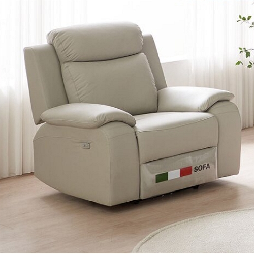바이탈버브  프렌치 나파 가죽 리클라이너 1인용