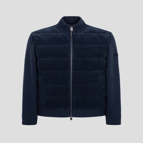 빈폴 남성 코듀로이 믹스 라이트다운 카디건 BC4X5AC63P