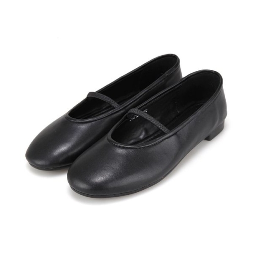 바바라 소가죽 소프트 미니멀 페미닌 메리제인플랫 1cm 4컬러 BQJ128_이미지