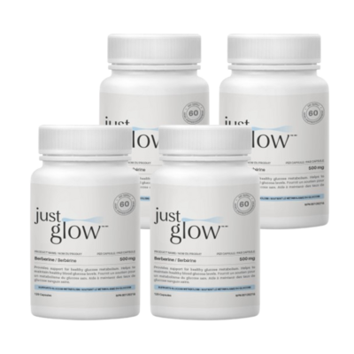 저스트글로우 베르베린 어드밴스드 550mg 60캡슐 (4개)