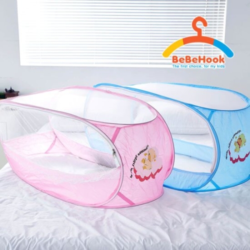 베베훅 앙팡 유아용 원터치 사각 모기장