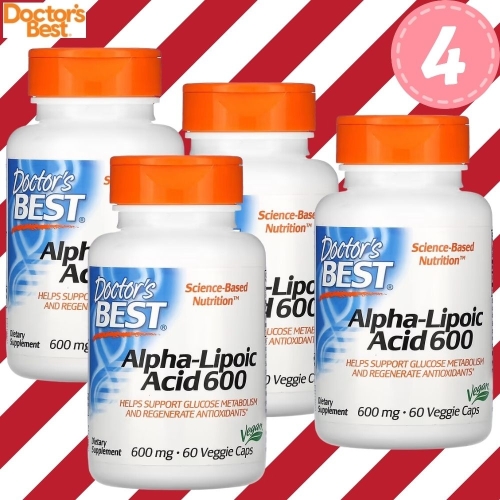 닥터스베스트 알파리포산 600mg 60캡슐 (4개)_이미지