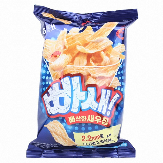빠새! 빠삭한 새우칩 60g