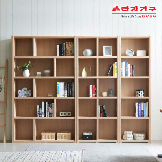 라자가구 위드 디노 A형 5단 책장세트 (260cm)_이미지