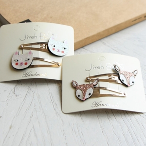 밤비니 여아 똑딱핀_이미지